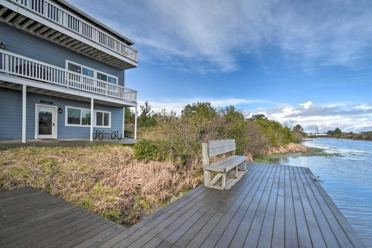 Dog-Friendly Canalfront Condo In Ocean Shores Exterior photo